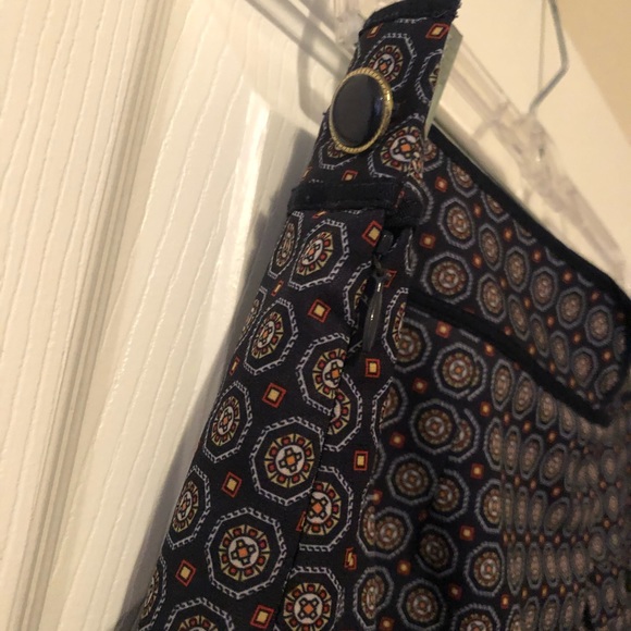 Navy patterned skort - Picture 5 of 8